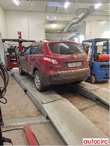 Nissan Qashqai 2010-2014 (Type I, Fase 2) , Motorkode: K9K, Girkassekode: 