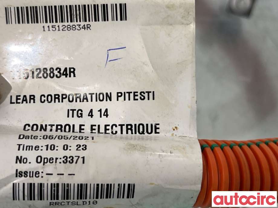 Kabel høy volt (HV) hybrid til Renault Zoe 2013-2019 (Fase 1)  (RENAULT|115128834R|)