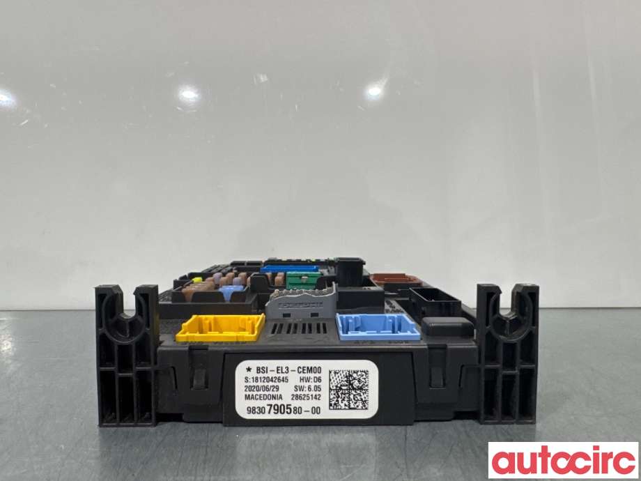 Sikringsboks til Opel Vivaro C 2020-->>  (OPEL|1669608280|BSI-EL3-CEM00|9830790580)