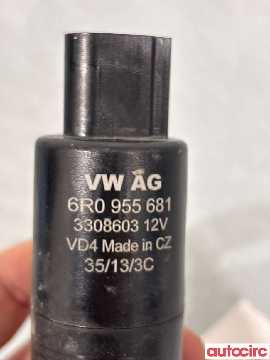 Spylerpumpe til VW Tiguan 2011-2016 (Type I, Fase 2)  (VOLKSWAGEN|6R0955681)