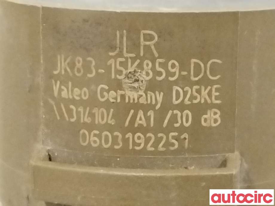 Parkeringssensor foran til Jaguar I-PACE 2018-->>  (JAGUAR|T4A17572|JK8315K859DC)