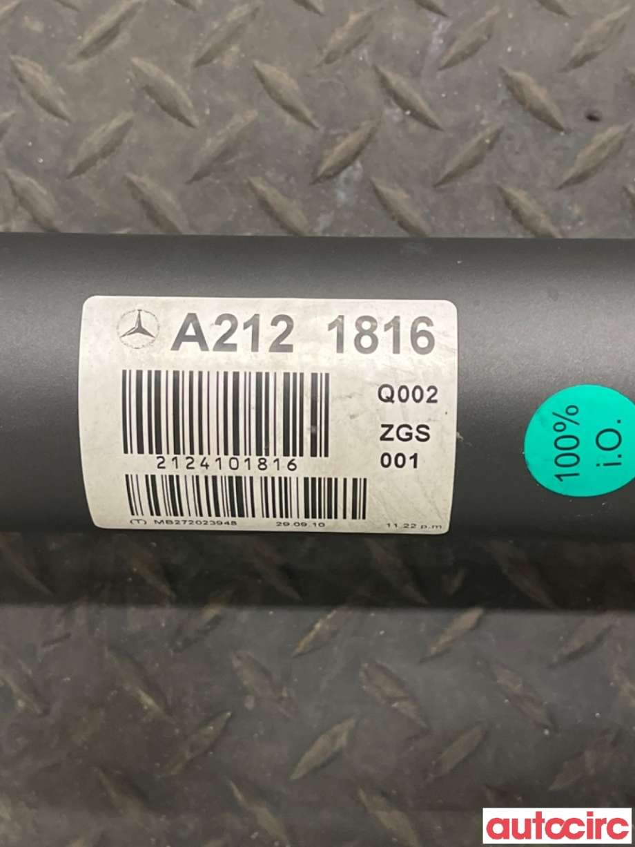 Mellomaksel til Mercedes E-Klasse 2009-2013 (Fase 1) (W212) (W212) (MERCEDES|A2124101816||A2124100116)