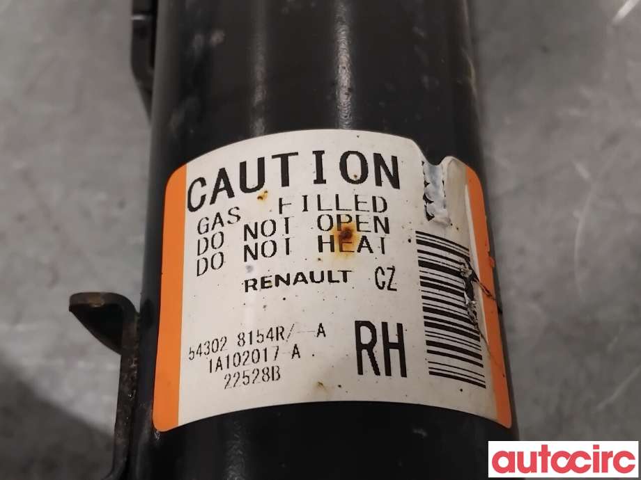 Fjærbein høyre foran til Renault Megane 2016-->> Type IV  (RENAULT|543028154R|)