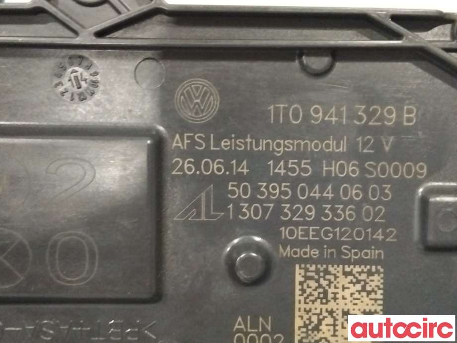 Styreenhet xenon/ballast til Škoda Octavia 2013-2016 (Type III, Fase 1)  (SKODA|1T0941329B)