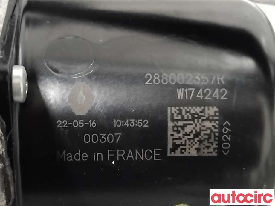 Viskermotor frontrute til Renault Megane 2016-->> Type IV (RENAULT|288002357R|W205886)