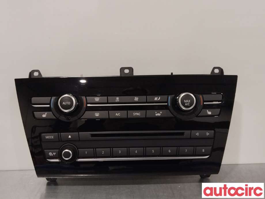 Varmeapparat betjening til BMW X3, 2010-2017 (F25) (F25) (BMW|64116825513)
