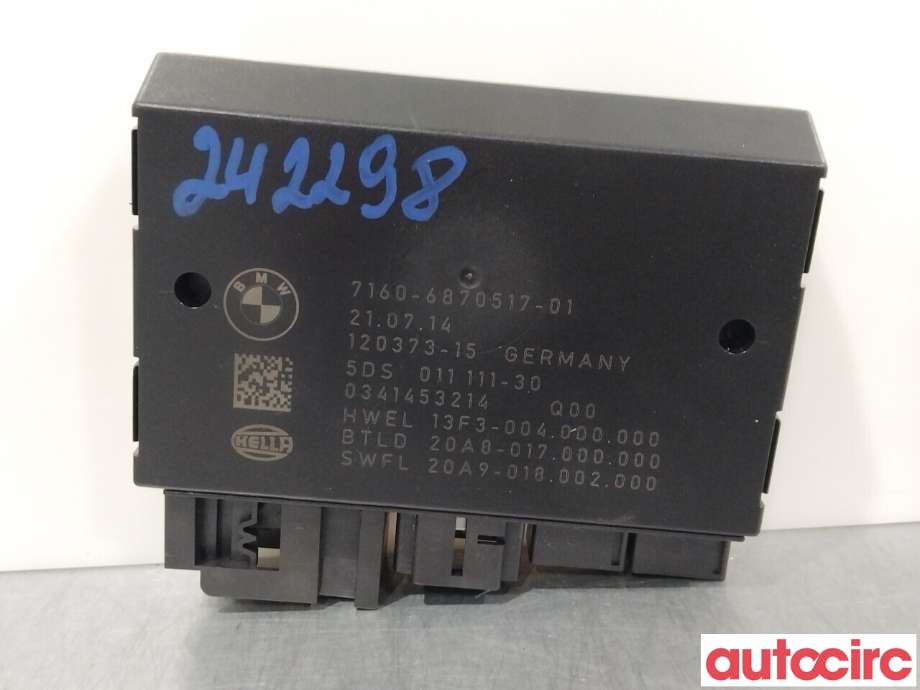 Styreenhet hengerfeste til BMW X3, 2010-2017 (F25) (F25) (BMW|63119463372)