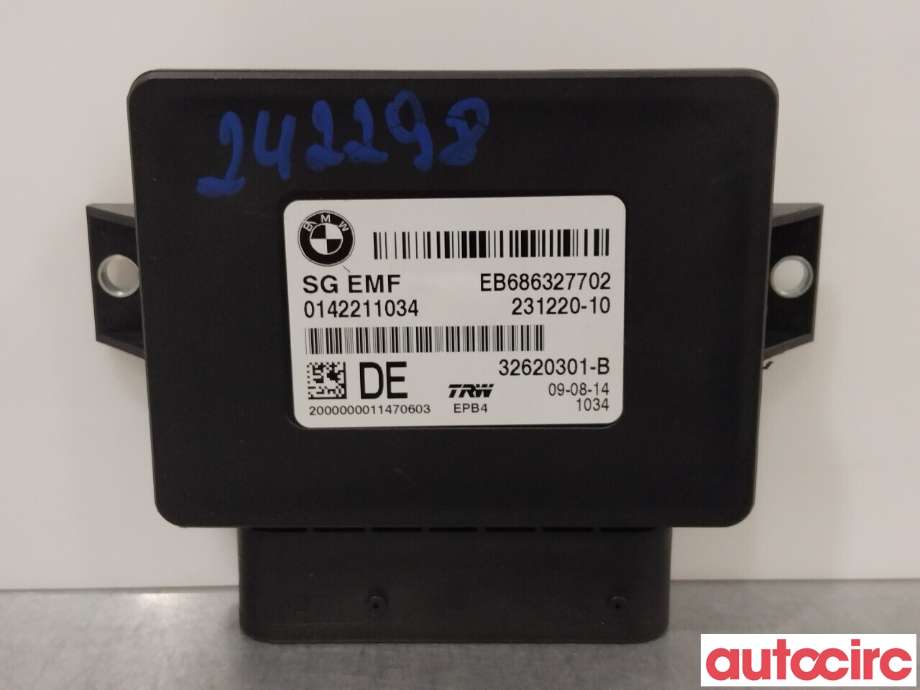 Styreenhet elektrisk parkbrems (EPB - Electric Parking Brake) til BMW X3, 2010-2017 (F25) (F25) (BMW|34436887358)