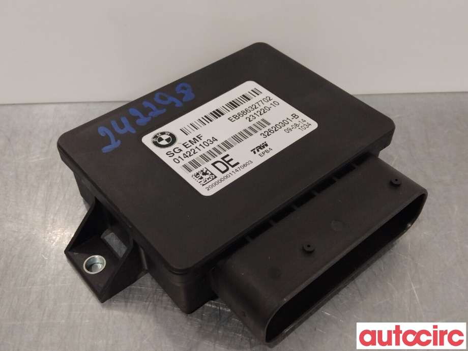 Styreenhet elektrisk parkbrems (EPB - Electric Parking Brake) til BMW X3 2010-2017 (F25) (F25) (BMW|34436887358|32620301-B|6863277)