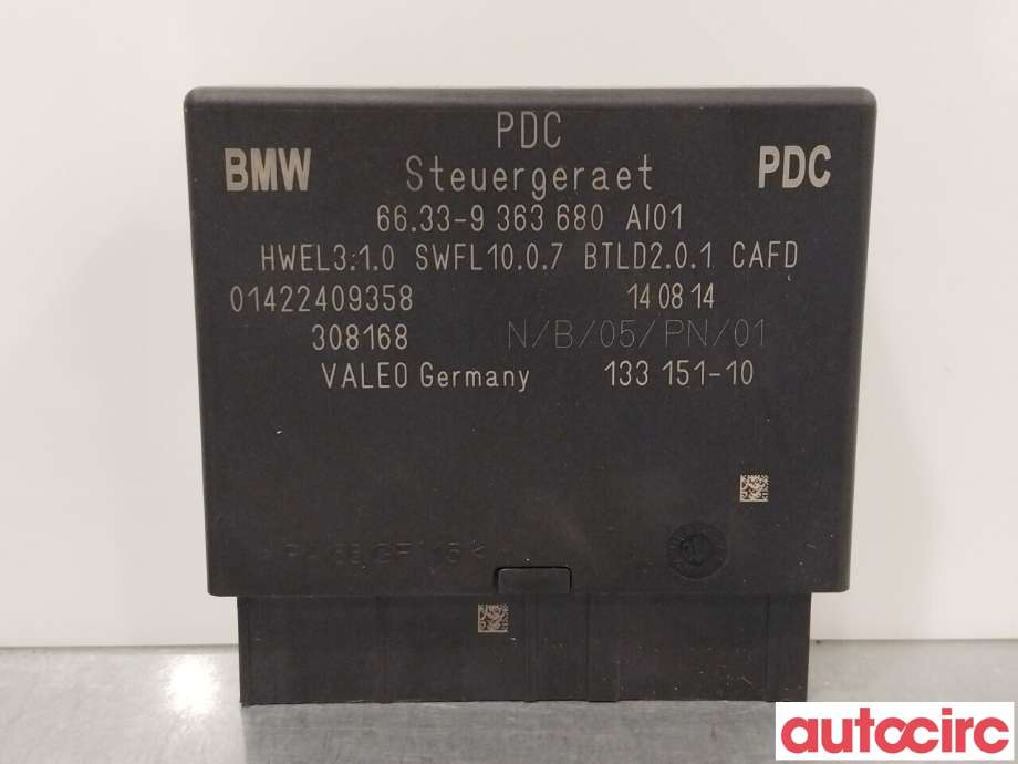 Styreenhet diverse til BMW X3, 2010-2017 (F25) (F25) (BMW|66336838819)