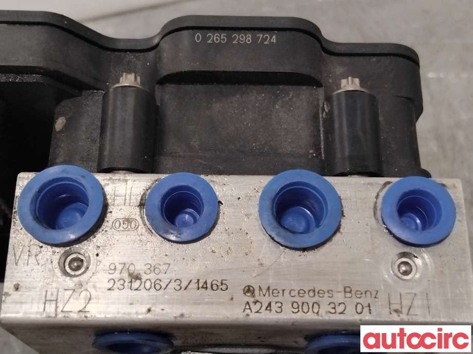 ABS sentral til Mercedes EQA 2021-->> (MERCEDES|A2439003301|0265298724|A2439003201)