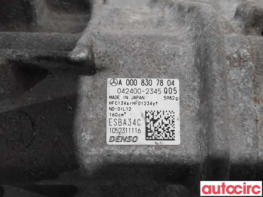Aircondition kompressor til Mercedes EQA 2021-->>  (MERCEDES|A0008307804|042400-2345)