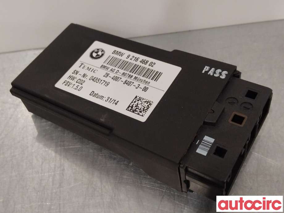 Styreenhet sete til BMW X3 2010-2017 (F25) (F25) (BMW|61357490465|9216468)
