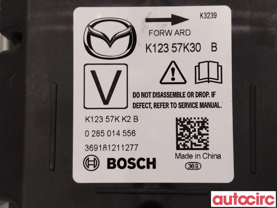 Airbag elektronikk til Mazda CX-5 2017-->> (Type II) (MAZDA|K12357K30C)