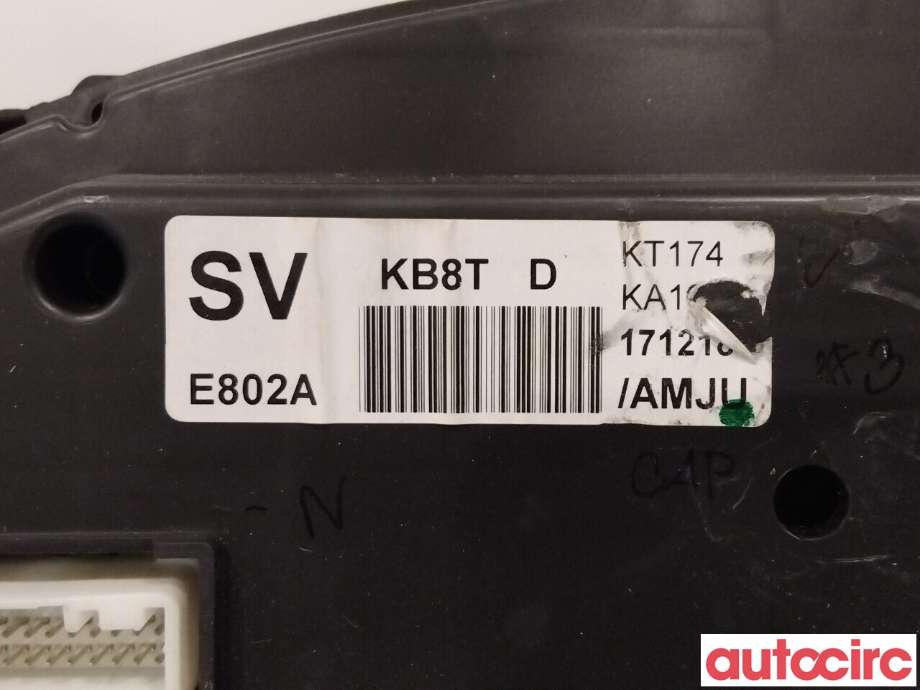 Instrumentpanel til Mazda CX-5 2017-->> (Type II)  (MAZDA|KB8T55430D)