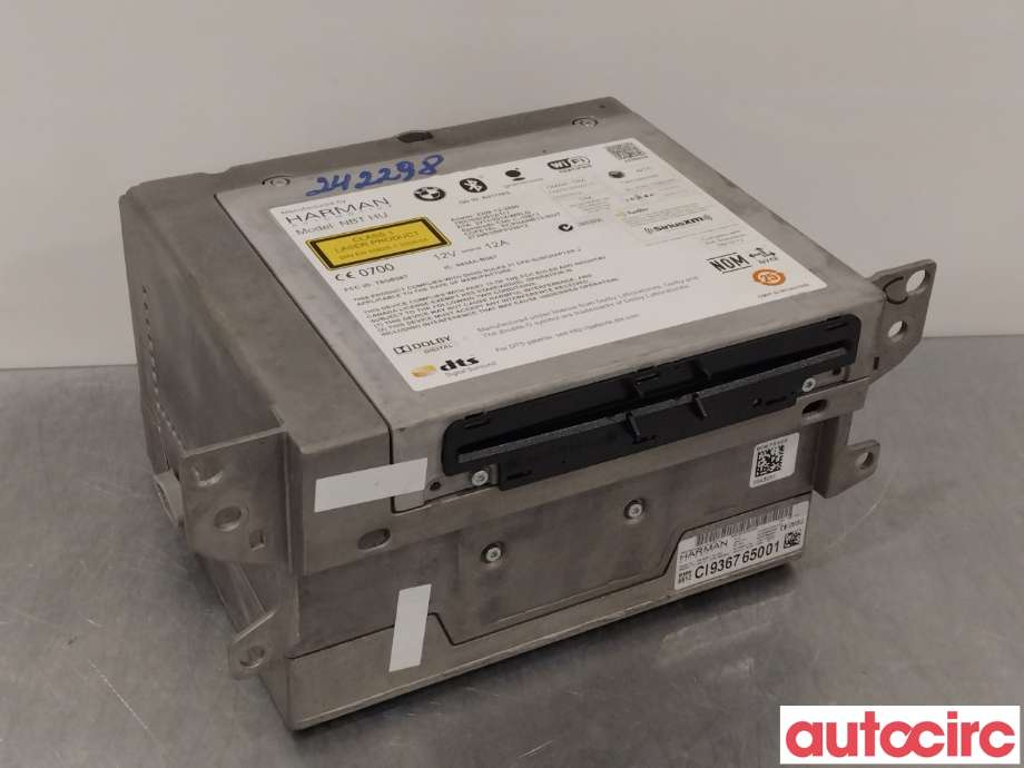 Bilstereo til BMW X3, 2010-2017 (F25) (F25) (BMW|65129325977)