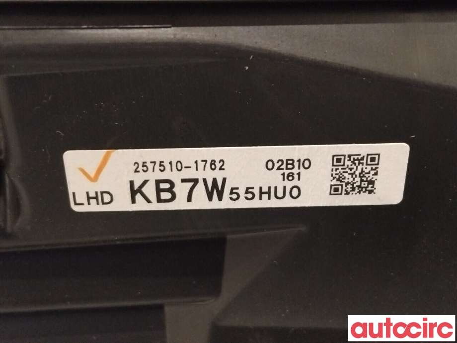 Multimedia display (MCU - Media Controller Unit) til Mazda CX-5 2017-->> (Type II) (MAZDA|KB7W55HU0G)