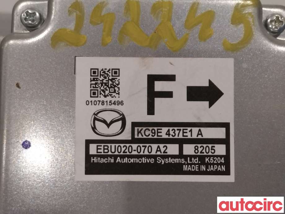 Styreenhet parkering til Mazda CX-5 2017-->> (Type II) (MAZDA|KN3L437E1B)