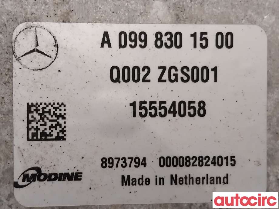 Varmeapparat diverse til Mercedes EQA 2021-->>  (MERCEDES|A0998301500|8973794)