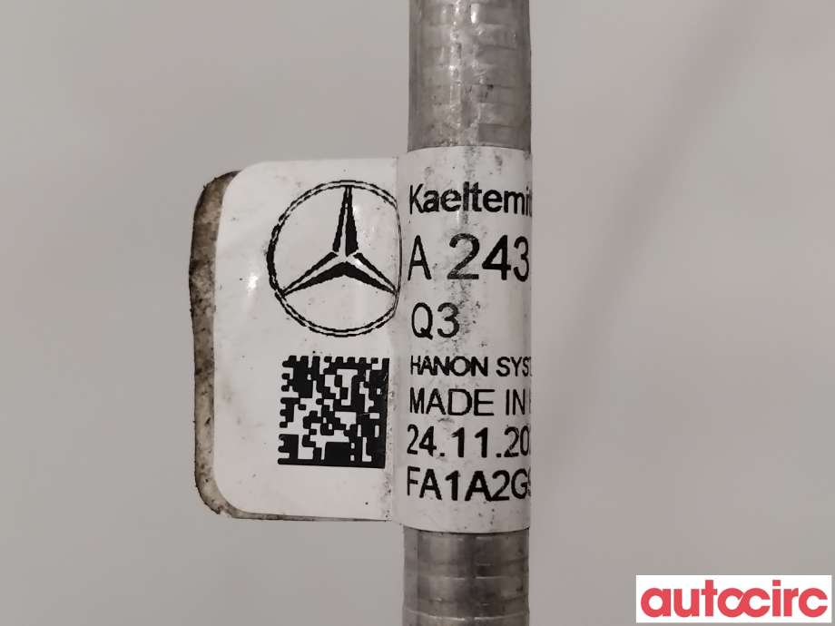 Aircondition rør til Mercedes EQA 2021-->>  (MERCEDES|A2438306100|)