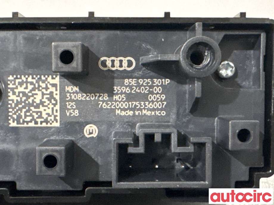 Bryter nødblink til Audi Q4 e-tron 2021-->> (AUDI|85E925301P|35962402-00)