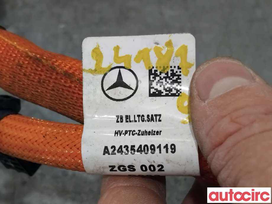Kabel høy volt (HV) hybrid til Mercedes EQA 2021-->>  (MERCEDES|A2435409119|)