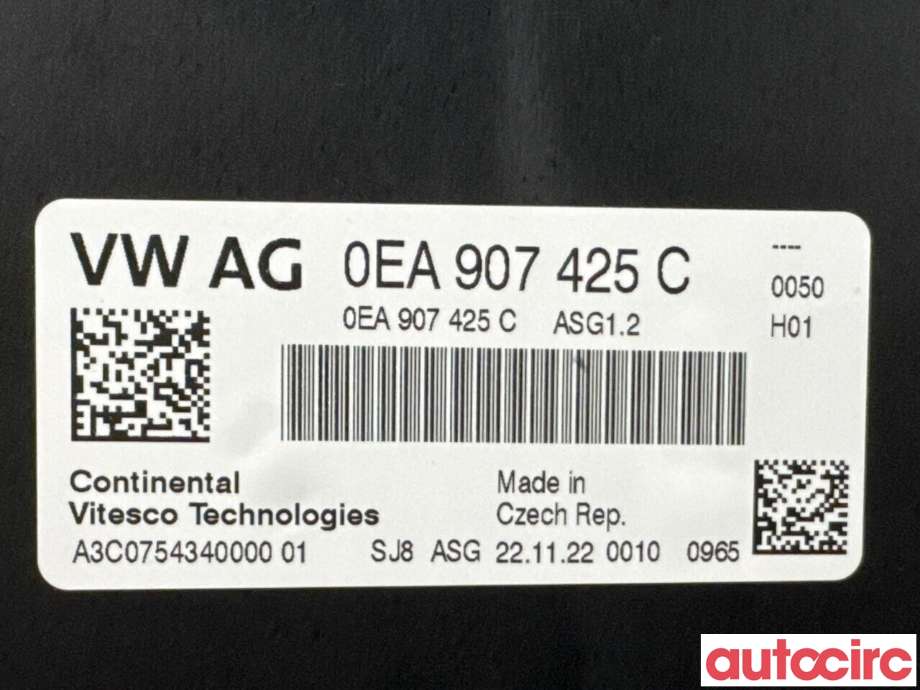 Styreenhet diverse til Audi Q4 e-tron 2021-->>  (AUDI|0EA906012CT|A3C0754340000|0EA907425C)