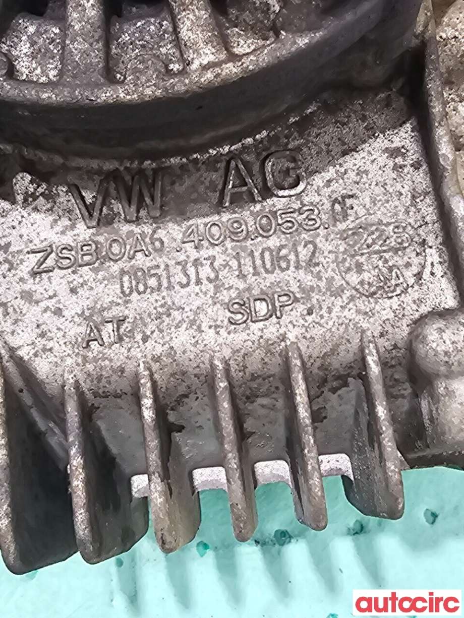 Girkasse 4WD fordelingskasse til Audi Q3 2011-2014 (Type I, Fase 1) (AUDI|0A6409053AM)