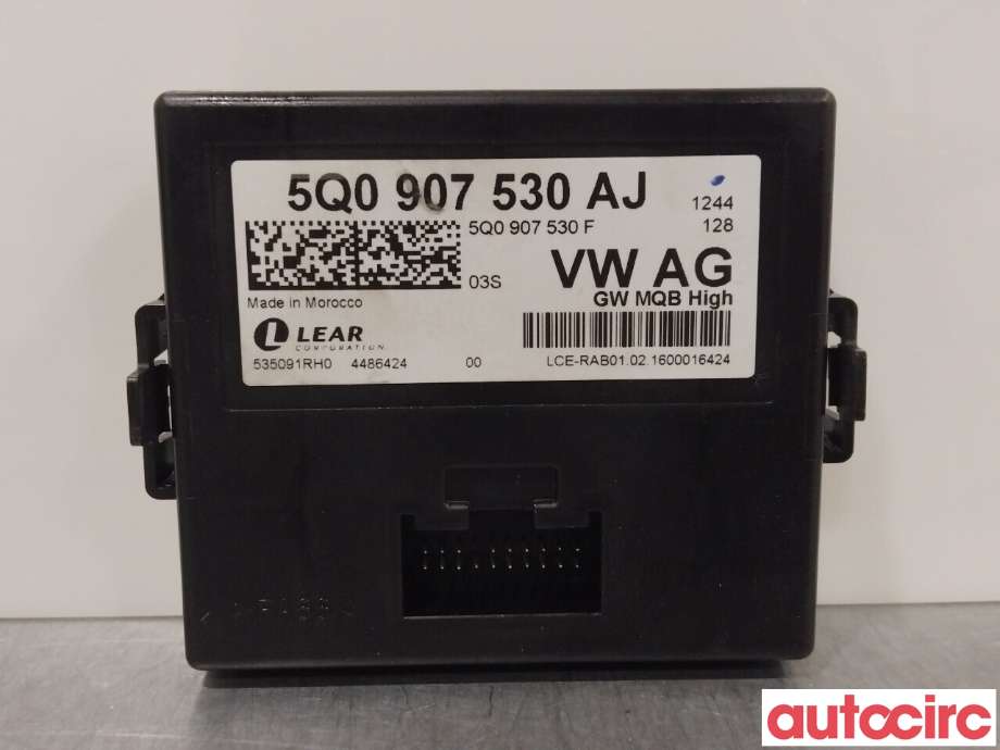 Diverse deler til Škoda Octavia, 2013-2016 (Type III, Fase 1)  (SKODA|5Q0907530AJ)