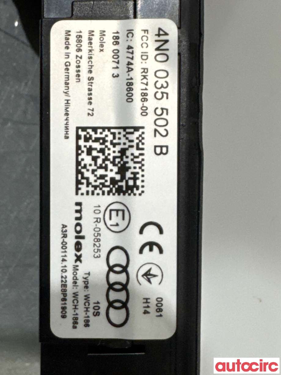 Diverse deler til Audi Q4 e-tron 2021-->>  (AUDI|4N0035502B|WCH-186A)