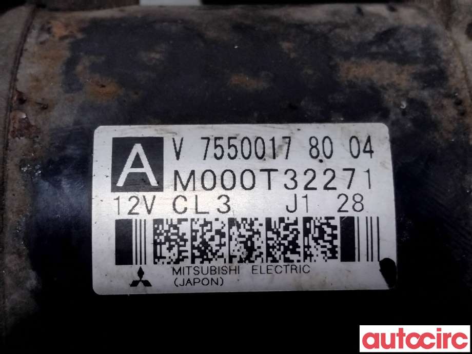 Starter til Peugeot RCZ 2010-2015  (PEUGEOT|5802EV|M000T32271|V755001780)