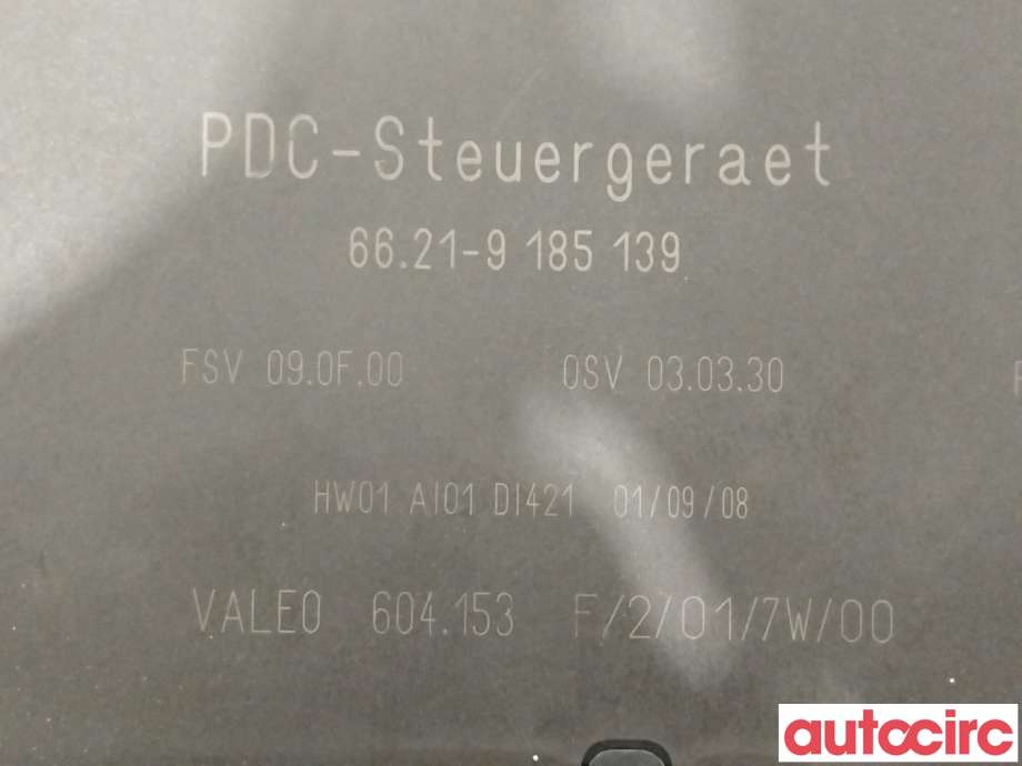 Styreenhet parkering til BMW X6 2008-2014 (E71/E72) (E71/E72) (BMW|66209145158|66219185139)
