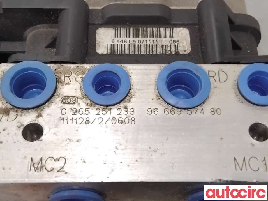 ABS sentral til Peugeot RCZ 2010-2015 (PEUGEOT|1680932880|0265251233|9666957480)