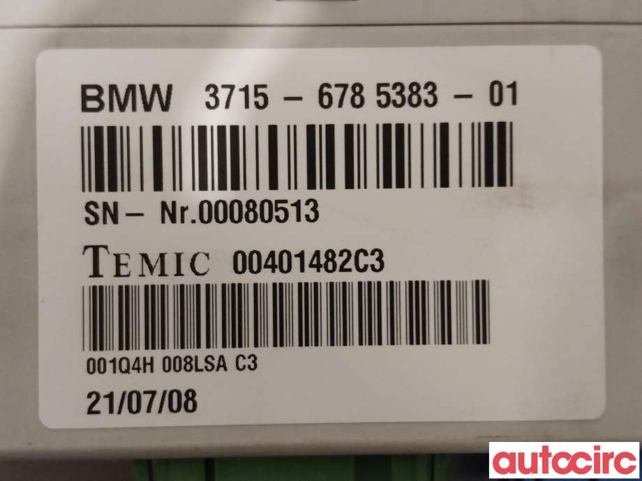Styreenhet nivå/luftfjæring til BMW X6 2008-2014 (E71/E72) (E71/E72) (BMW|37156785396|37156785383)