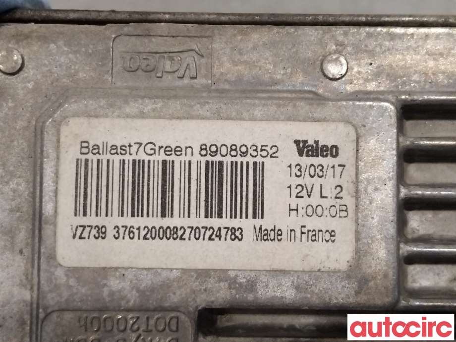 Styreenhet xenon/ballast til Ford C-Max 2015-2019 (Type II, Fase 2)  (FORD|1697303|AM51-12K072-AA)