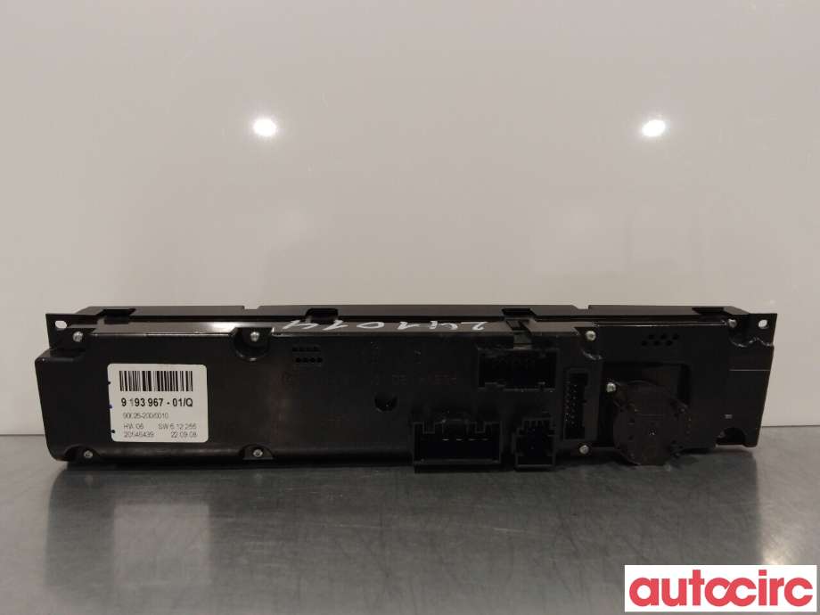 Varmeapparat betjening til BMW X6 2008-2014 (E71/E72) (E71/E72) (BMW|64119310450|9193967)