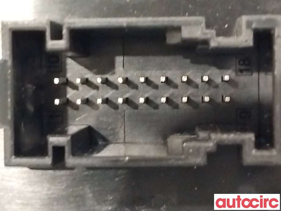 Varmeapparat betjening til BMW X6 2008-2014 (E71/E72) (E71/E72) (BMW|64119215515|64119215514|9166318)