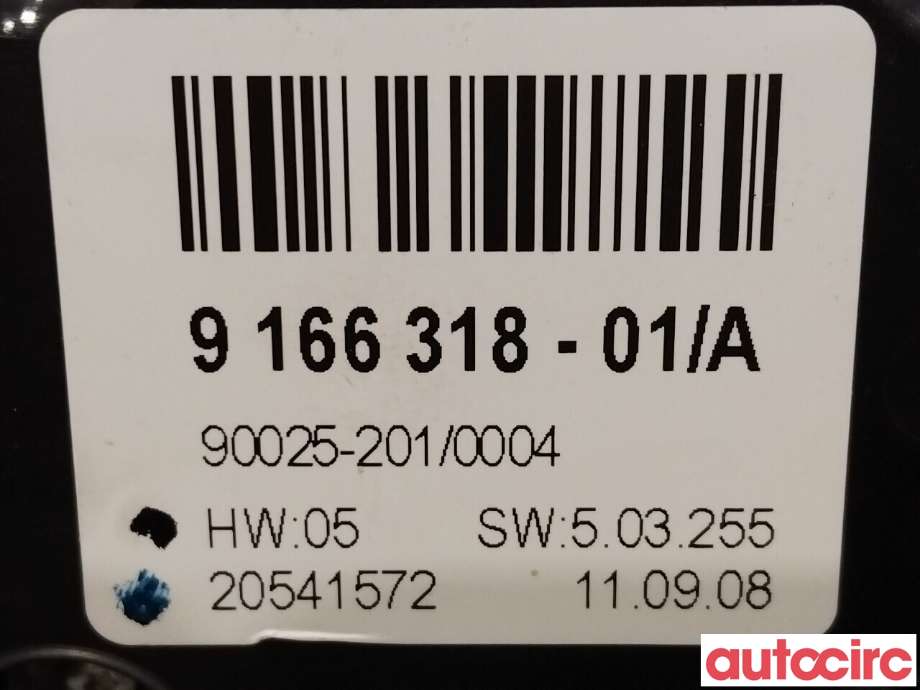 Varmeapparat betjening til BMW X6 2008-2014 (E71/E72) (E71/E72) (BMW|64119215515|64119215514|9166318)