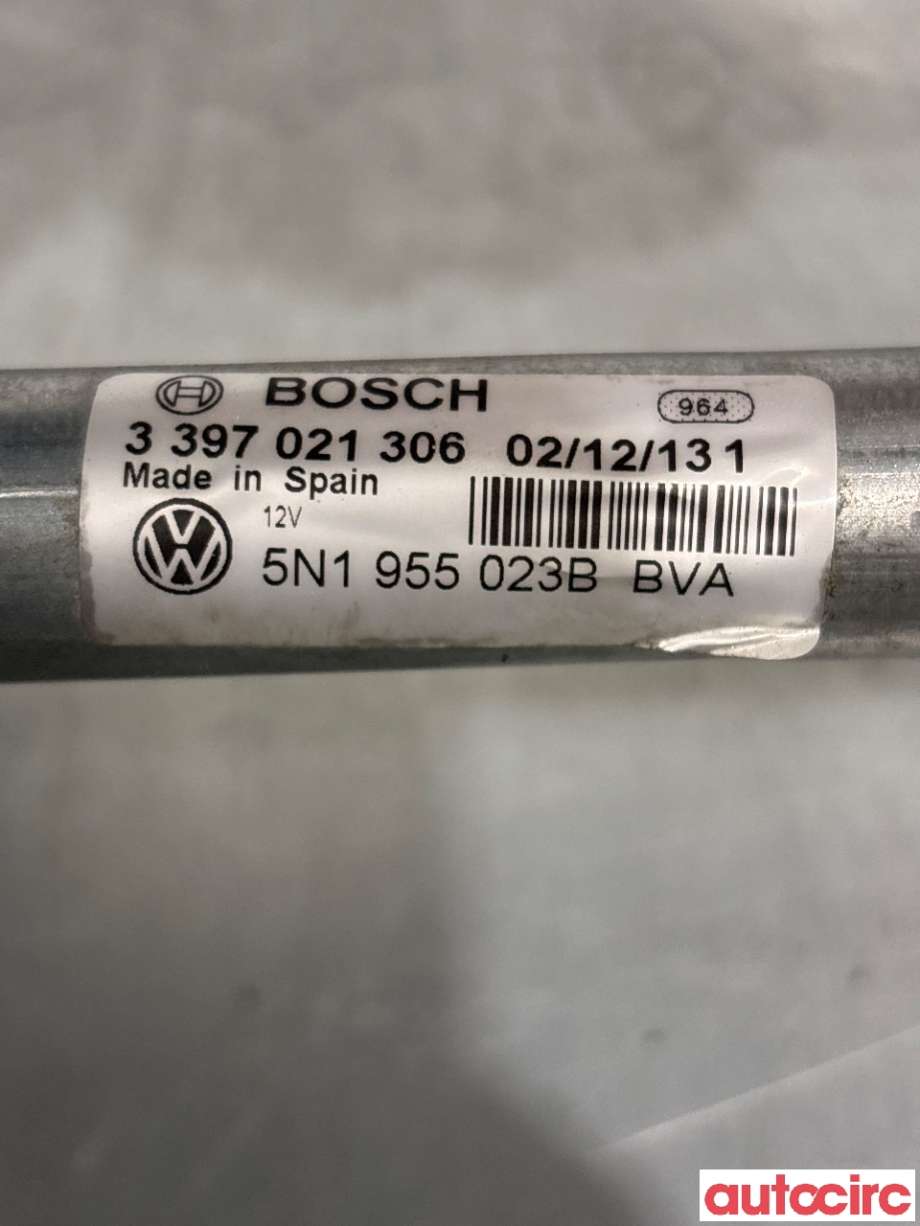 Viskermotor frontrute til VW Tiguan 2011-2016 (Type I, Fase 2)  (VOLKSWAGEN|5N1955023D|1397220643|5N1955023F)