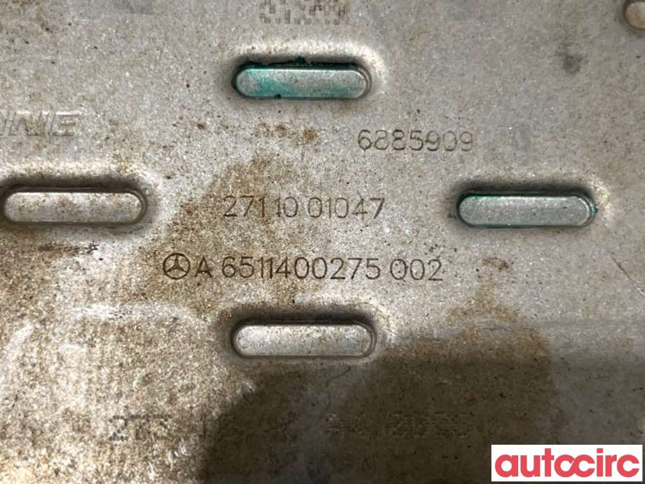 EGR-kjøler til Mercedes E-Klasse 2009-2013 (Fase 1) (W212) (W212) (MERCEDES|A6511400675||A6511400700)