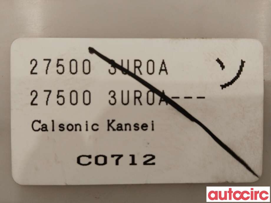 Varmeapparat betjening til Nissan X-Trail 2007-2014 (T31) (T31) (NISSAN|275003UR0A)