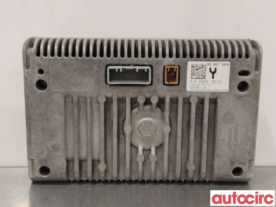 Multimedia display (MCU - Media Controller Unit) til Nissan X-Trail 2007-2014 (T31) (T31) (NISSAN|280911BY1E)