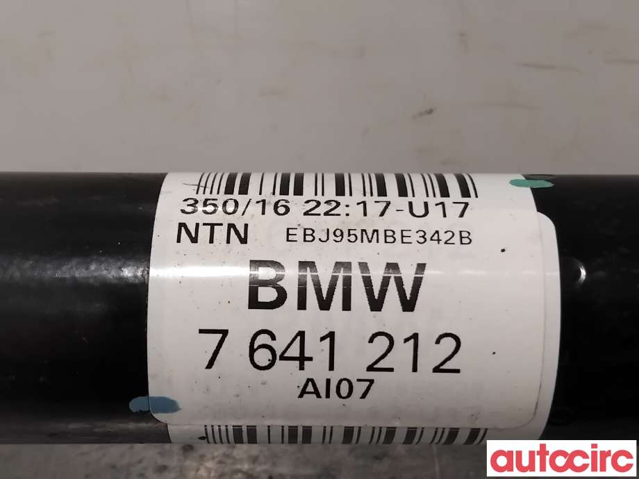 Drivaksel høyre bak, elbil til BMW i3 2013-2022  (BMW|33207641212||7641212)
