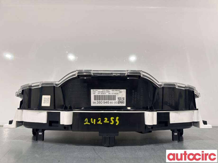Instrumentpanel til Peugeot Partner 2019-->> (Type III)  (PEUGEOT|9838094680|)