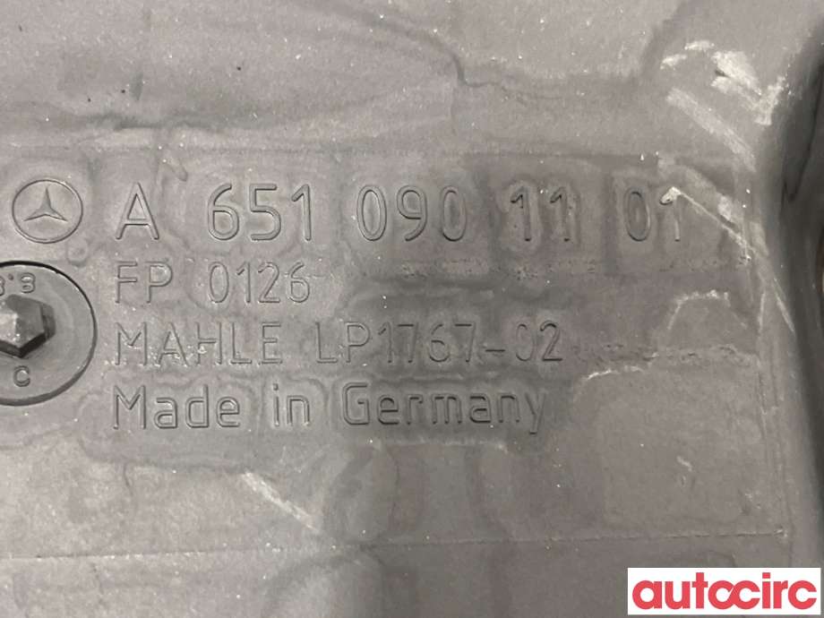 Luftfilterboks til Mercedes E-Klasse 2009-2013 (Fase 1) (W212) (W212) (MERCEDES|A6510901101||A6510902301)