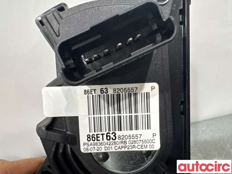 Pedal gass til Peugeot Partner 2019-->> (Type III) (PEUGEOT|9836042280|028075500C)