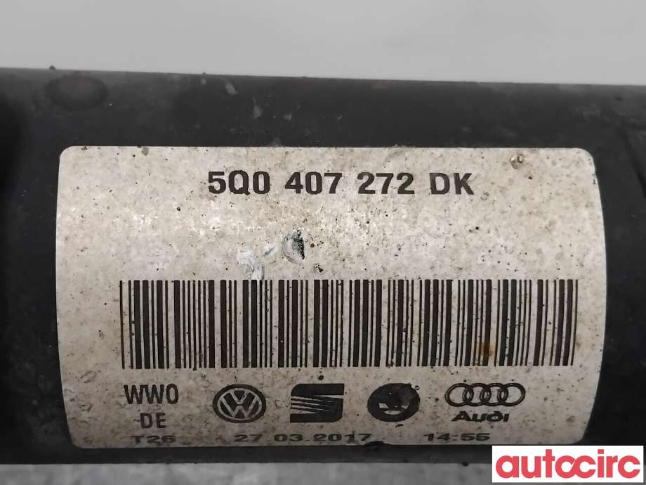 Drivaksel høyre foran, elbil til VW e-Golf 2017-2020 (Fase 2)  (VOLKSWAGEN|5Q0407762SX||5Q0407272FP)