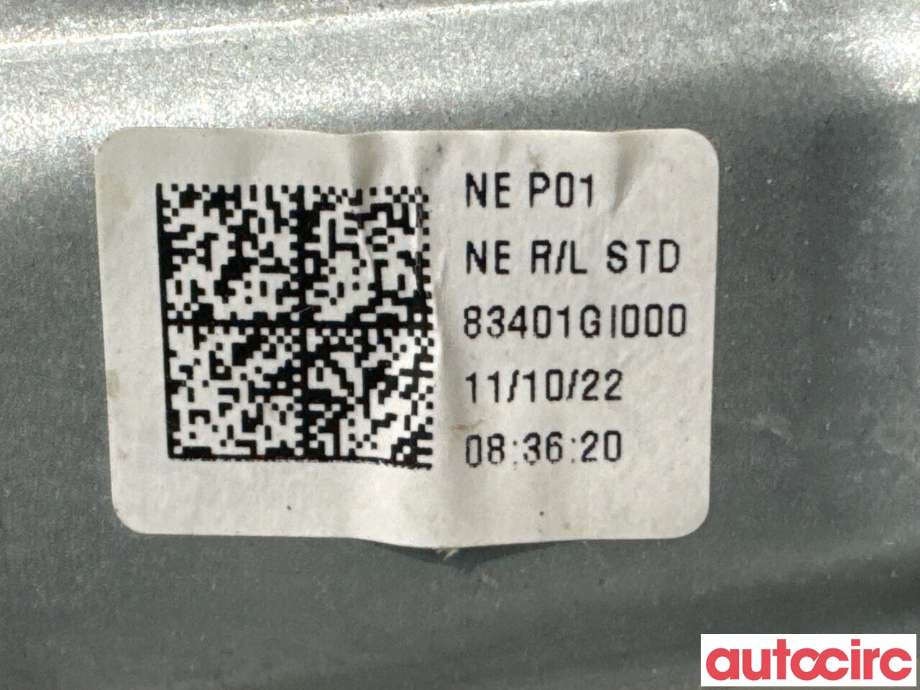 Ruteheis venstre bak til Hyundai Ioniq 5 2021-->>  (HYUNDAI|83403GI000|)