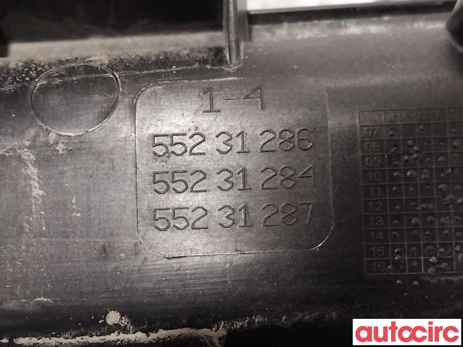 Manifold innsug til Opel Combo D 2012-2018  (OPEL|55230898||55231286)