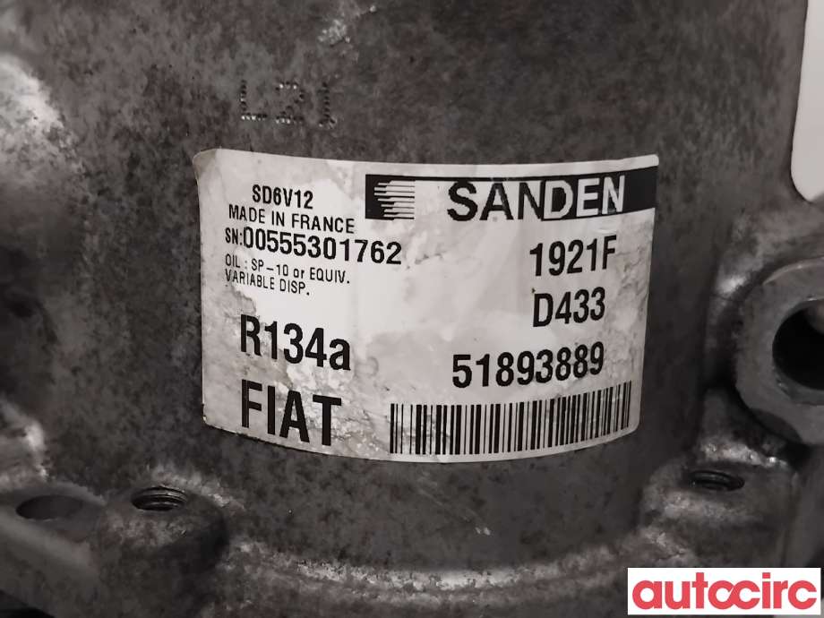 Aircondition kompressor til Opel Combo D 2012-2018 (OPEL|95521422|SD6V121921|51893889)